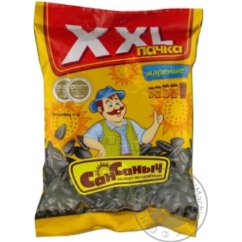 San Sanych fried sunflower seeds 250g - buy, prices for MegaMarket - photo 1