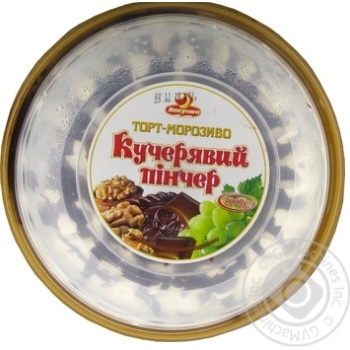Ice-cream Lasunka Kucheryavyy pinche 1000g plastic packaging - buy, prices for MegaMarket - photo 1