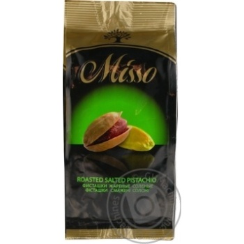 Nuts pistachio Misso salt salt 150g - buy, prices for MegaMarket - photo 1