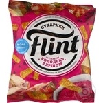 Сухарики Flint пшенично-ржаные со вкусом холодца с хреном 70г