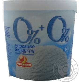 Ice-cream Lasunka sugar free 250g - buy, prices for MegaMarket - photo 1