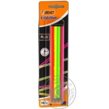 Олівець Bic Evolution Floo чорний купити, ціни на МегаМаркет - фото 3