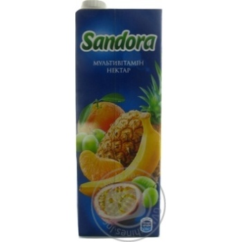 Нектар Sandora Мультивітамін 1,5л x8 купить, цены на МегаМаркет - фото 1