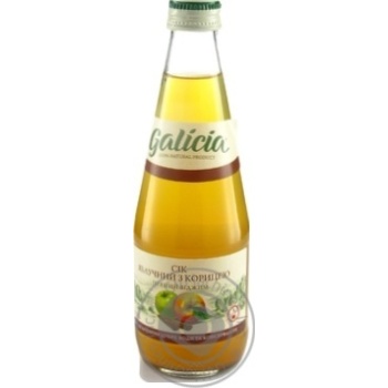 Juice Galicia apple unclarified 300ml - buy, prices for MegaMarket - photo 1