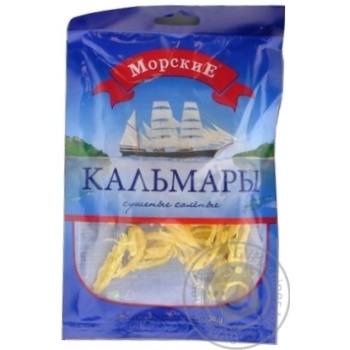 Morsʹki dried salted squid 36g - buy, prices for MegaMarket - photo 1