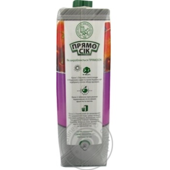 Pryamosok Multifruit juice 1l - buy, prices for MegaMarket - photo 3