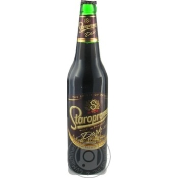 Пиво Staropramen Dark темное 3,8% 0,5л - купить, цены на NOVUS - фото 2