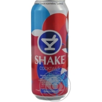 Low-alcohol drink Shake Daiquiri 7%alc. 500ml - buy, prices for MegaMarket - photo 1