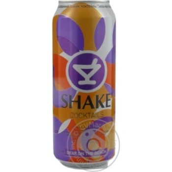Напиток слабоалкогольный Shake Sexx on the beach ж/б 7% 0,5л купить, цены на МегаМаркет - фото 3