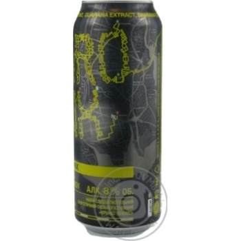 Bronx energy low-alcoholic drink can 8% 0,5l - buy, prices for MegaMarket - photo 3