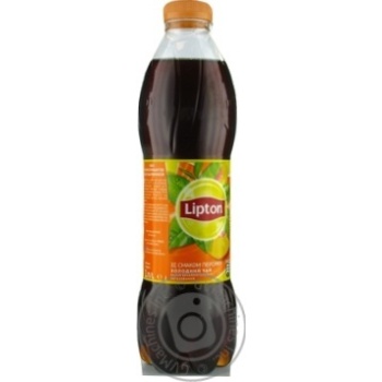 Холодний чай Lipton зі смаком персику 1л купити, ціни на МегаМаркет - фото 1