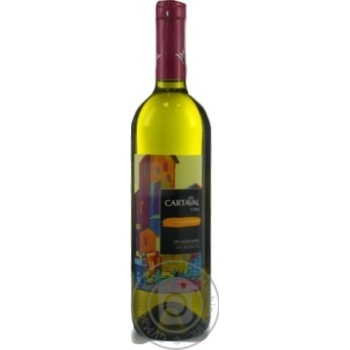 Cartaval Chile Chardonnay White Dry Wine - buy, prices for MegaMarket - photo 1