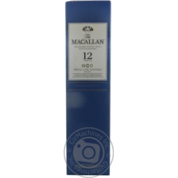 Віскі Macallan Fine Oak 12-річне 0,7л купити, ціни на МегаМаркет - фото 1