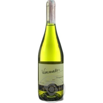 Wine chardonnay Winemaker white dry 13% 750ml glass bottle Chili - buy, prices for MegaMarket - photo 1