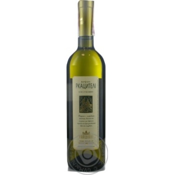 Wine rkaciteli Vardiani white dry 9-13% 750ml glass bottle Ukraine - buy, prices for MegaMarket - photo 1