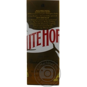 White Horse Fine Old Blended Scotch Wiskey 0,7l - buy, prices for MegaMarket - photo 1