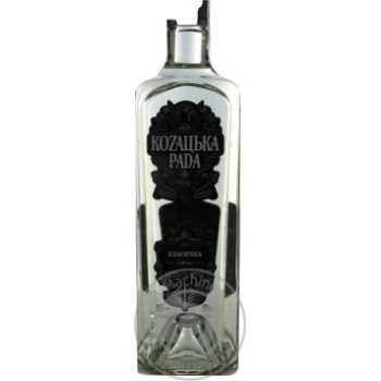 Kozatska Rada Classic Vodka 1l - buy, prices for MegaMarket - photo 1