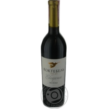 Wine merlot Koktebel red dry 13% 750ml - buy, prices for MegaMarket - photo 2