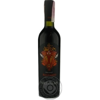 Wine Inkerman Bastardo red dry 9-13% 750ml glass bottle Ukraine - buy, prices for MegaMarket - photo 1