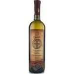 Wine tsinandali white dry 13% 750ml