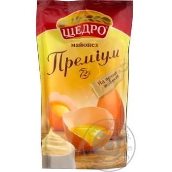 Майонез Щедро Преміум 72% 150г купити, ціни на МегаМаркет - фото 1