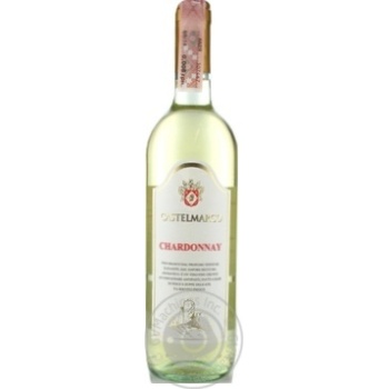 Wine chardonnay white 12% 750ml Italy - buy, prices for MegaMarket - photo 1