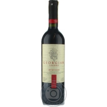 Georgian Legend Mukuzani Red Dry Wine 11-13% 0.75l - buy, prices for MegaMarket - photo 4