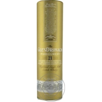 GlenDronach Parliament 21yo Box Whiskey 40% 0.7l - buy, prices for Za Raz - photo 1