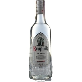 Vodka Krupnik 40% 500ml glass bottle Poland - buy, prices for MegaMarket - photo 1