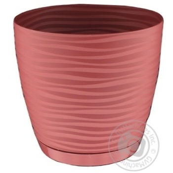 Form-Plastic Sahara Mini Marsala Flowerpot 19cm 3.4l - buy, prices for MegaMarket - photo 1