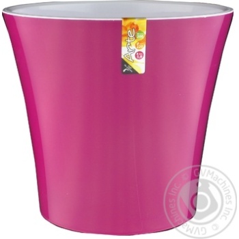 Santino Arte Purple-White Flowerpot 5l - buy, prices for MegaMarket - photo 3