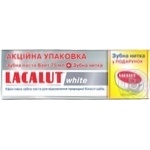 Зубна паста Lacalut White 75мл + Зубна нитка 10м