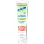 Зубна паста Alpen-dent Wheitening Aloe vera 100мл