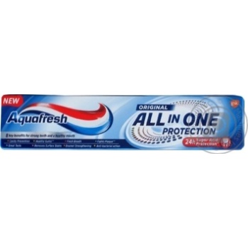 Toothpaste Aquafresh Complex care 100ml - buy, prices for MegaMarket - photo 1