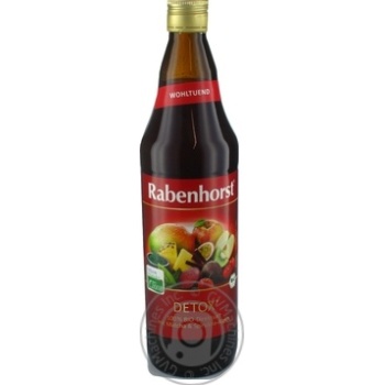 Сік Rabenhorst Детокс 0.75л х6 купити, ціни на МегаМаркет - фото 1