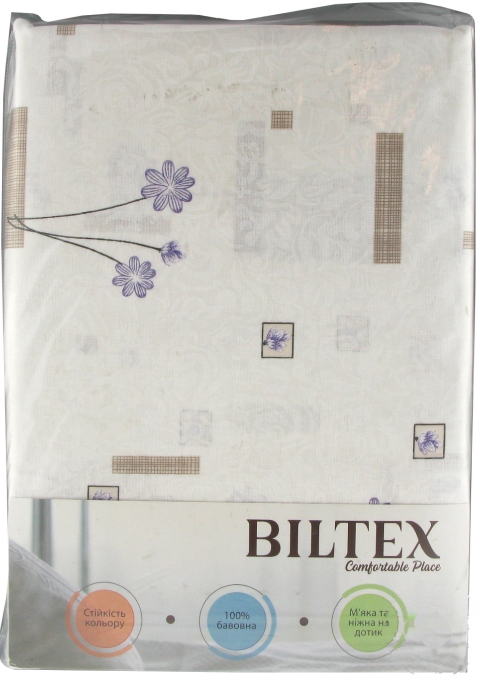 

Комплект постельного белья Biltex Флор семейный 145х215см