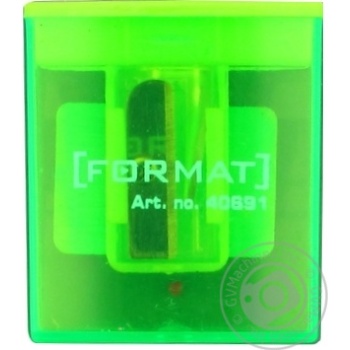 Format Plastic Sharpener with Container 1 blade - buy, prices for Tavria V - photo 1