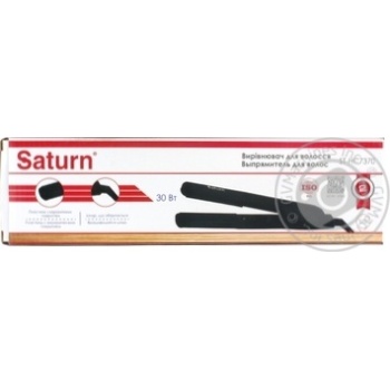 Saturn Hair Tongs 30W ST-HC7370 - buy, prices for Auchan - photo 1