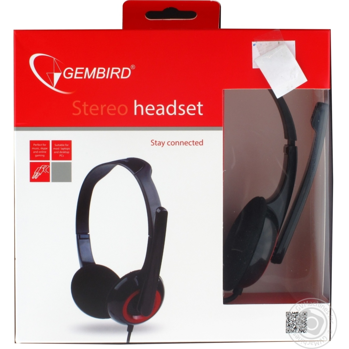 

Наушники Gembird с микрофоном MHS-002