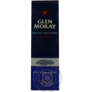 Виски Glen Moray Port Cask Finish 40% 0.7л - купить, цены на МегаМаркет - фото 3