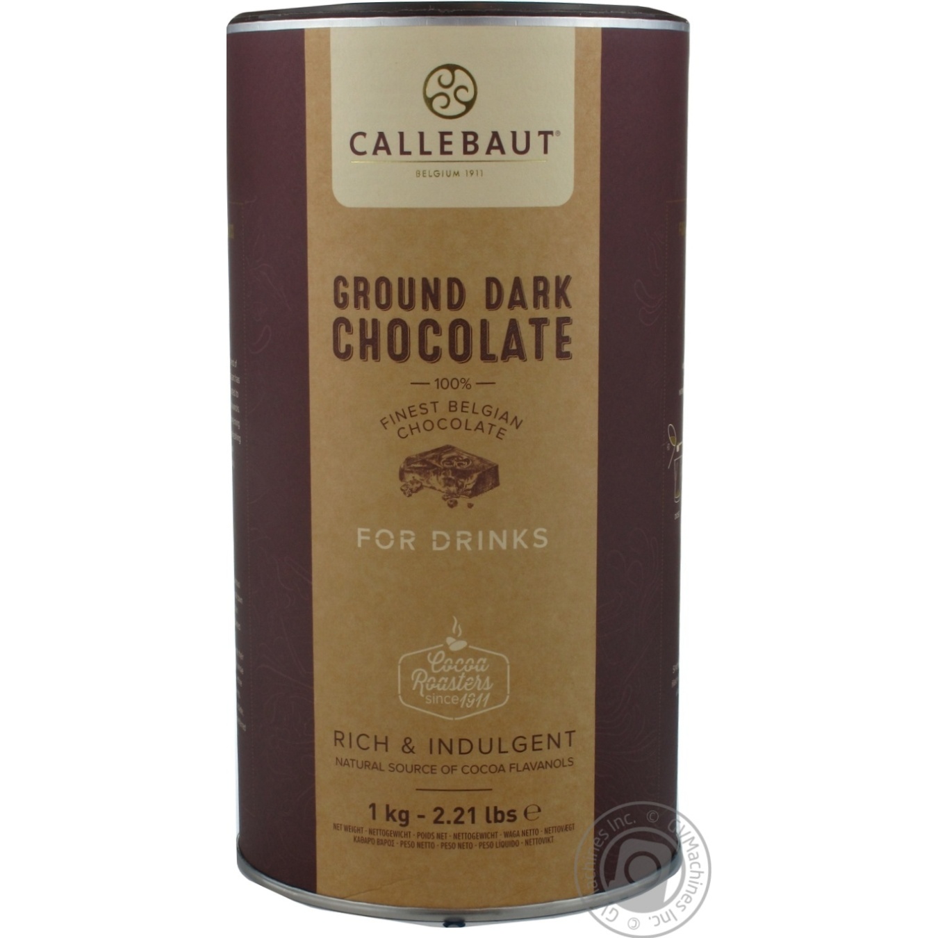 

Шоколад тертый темный Callebaut для напитков 50,1% 1кг