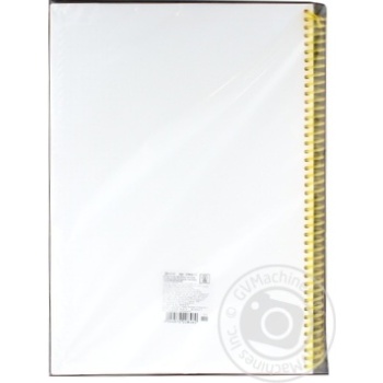 Optima Spiral Checked Notebook А4 80 Sheets - buy, prices for METRO - photo 3