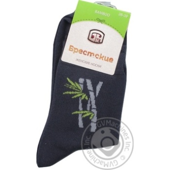 Brestskie Bamboo Gray Children's Socks 25s - buy, prices for - photo 1