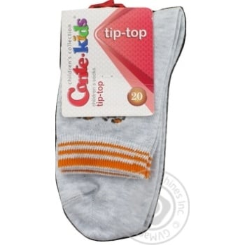 Conte-kids Tip-Top Light Gray Children's Socks 20s - buy, prices for - photo 1