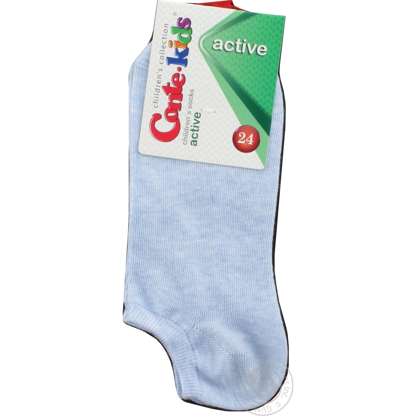 

Носки Conte Kids Active детские ультракороткие светло-голубые размер 24