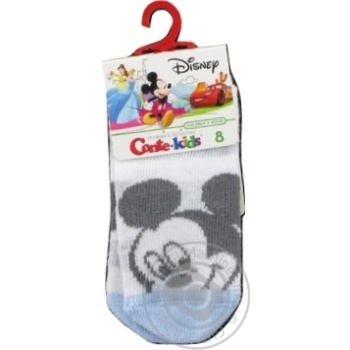 Conte-kids Disney Light Gray Children's Socks 8s - buy, prices for MegaMarket - photo 1