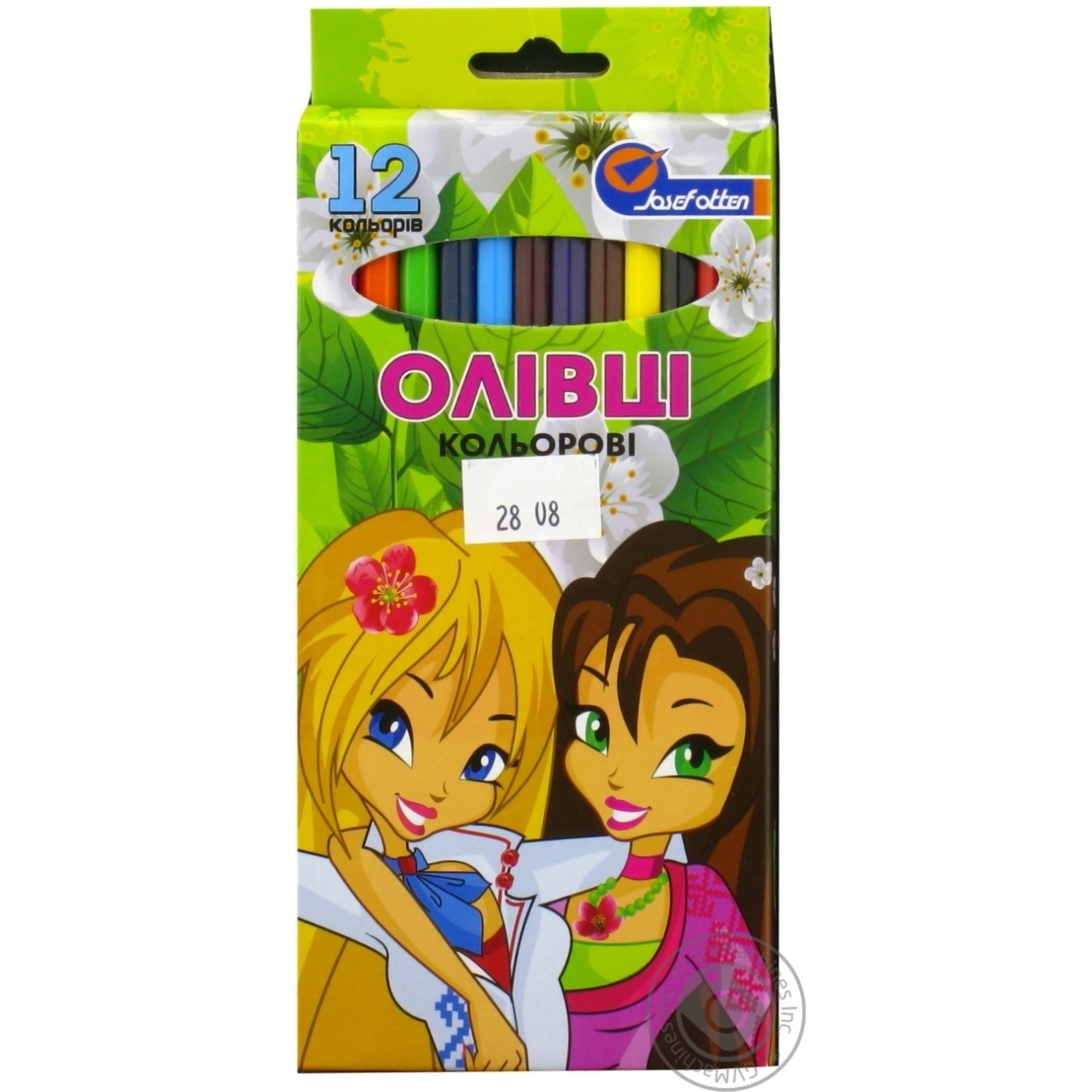 

Олівці J.Otten Girls кольор 12кол 1/12/240 арт.7303AD-12 х12