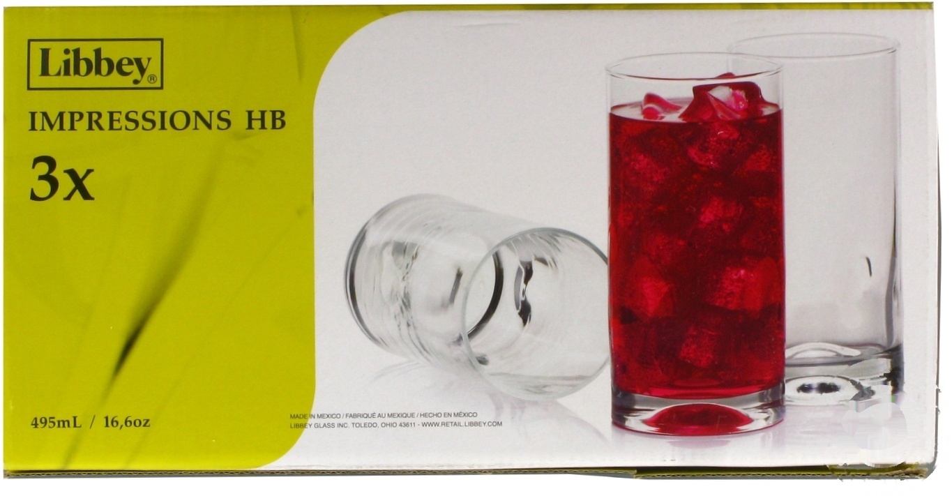 

Набор стаканов Libbey 3шт 495мл