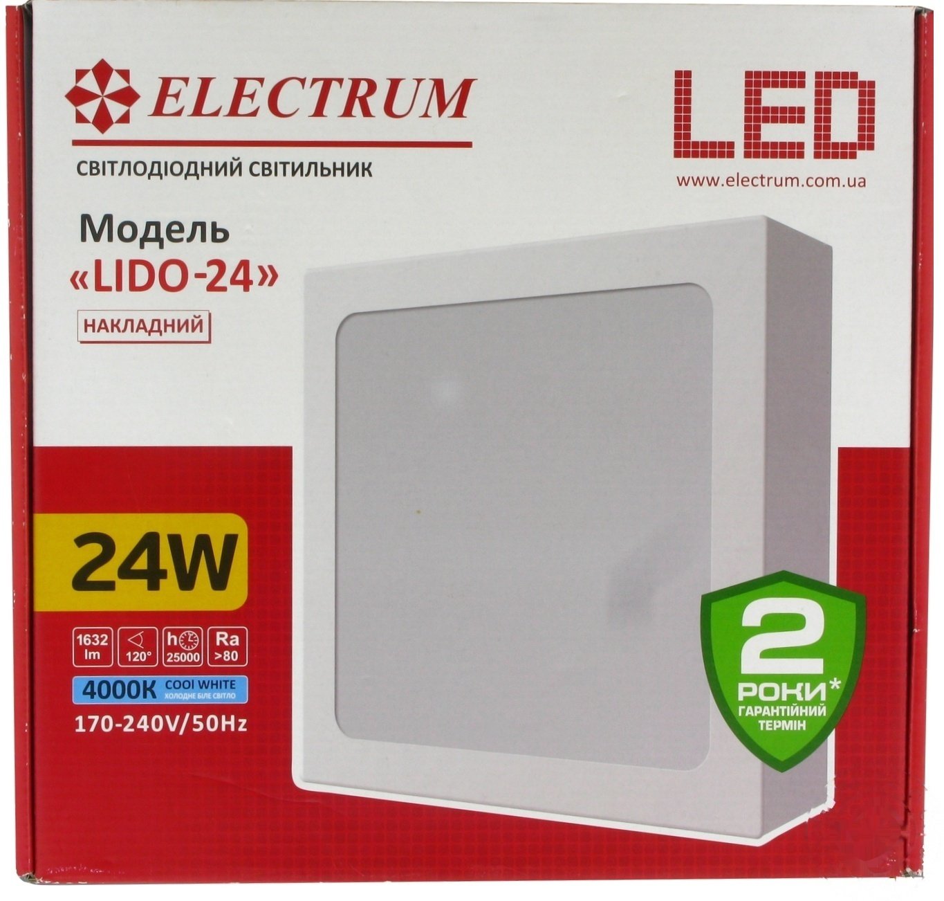 

Светильник Electrum Lido-24W B-LD-0448