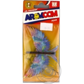 AromCom Bird Pear Air Freshener 15g - buy, prices for MegaMarket - photo 1